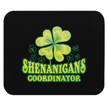 Discover Shenanigans Coordinator St Patrick'S Day Shamrock Mouse Pads
