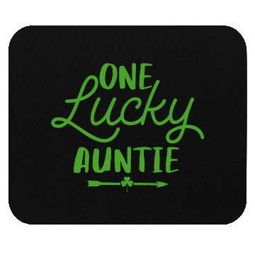 Discover One Lucky Auntie St Patrick'S Day Irish Lucky Aunt Mouse Pads