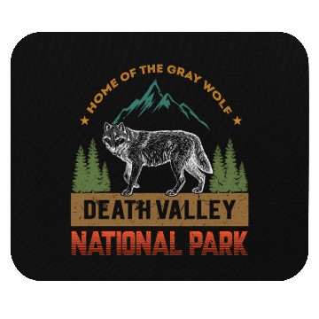 Discover Death Valley National Park Wolf Mouse Pads
