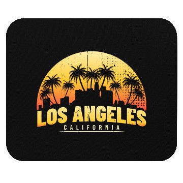 Discover Los Angeles - California - Aestehtic - Mouse Pads