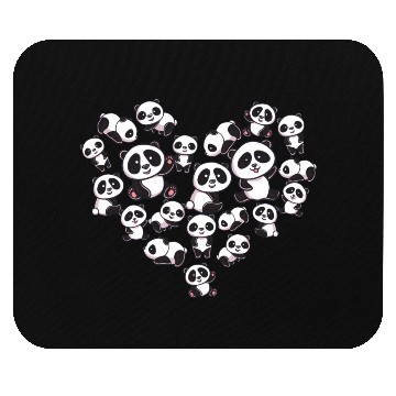 Discover Panda Panda Panda Bear He Mouse Pads