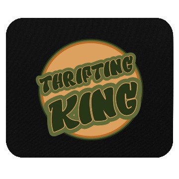 Discover Thrifting King natural Mouse Pads