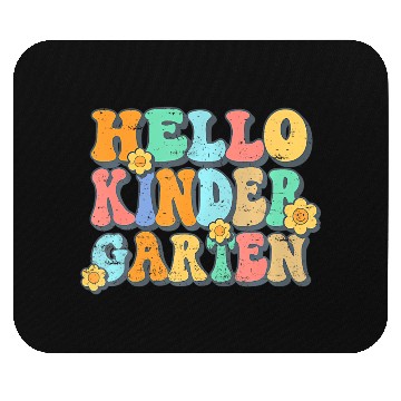 Discover Hello Kindergarten Teacher Team Back To School Mouse Pads