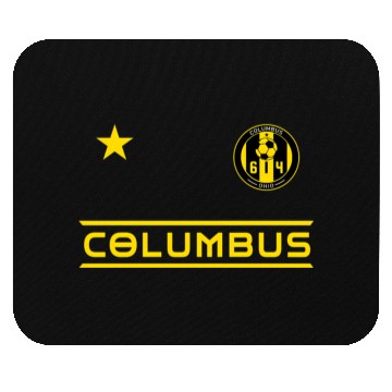 Discover Columbus Ohio 614 Starer Mouse Pads