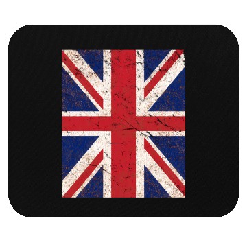 Discover Union Jack Flag Mouse Pads