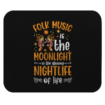 Discover Folk Music Party Orchestra Singing Mouse Pads