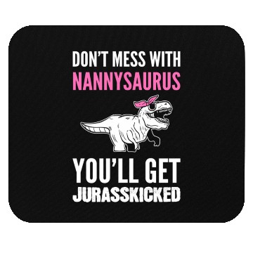 Discover Nannysaurus Child-Care Worker Mouse Pads