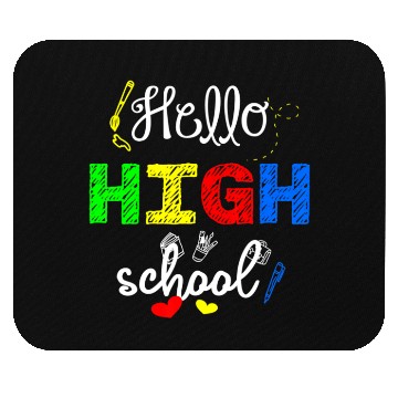 Discover High school First Day Back To School Student Mouse Pads