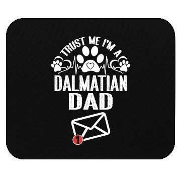 Discover Vintage Dalmatian Dad Mouse Pads