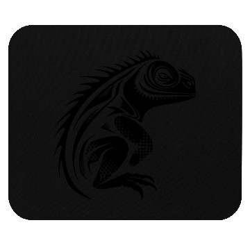 Discover Black Lizard Vector Art Mouse Pads