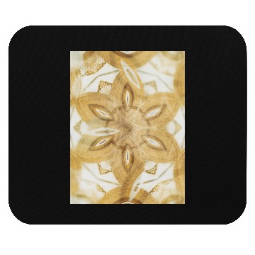 Discover Golden Mandala Harmony Mouse Pads