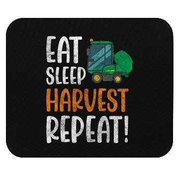 Discover Farmer Field Worker Harvest Time Vegetable Mouse Pads