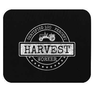 Discover Farmer Field Worker Field Mouse Pads