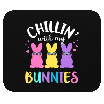 Discover Chillin With My Bunnies Teacher Easter Mouse Pads
