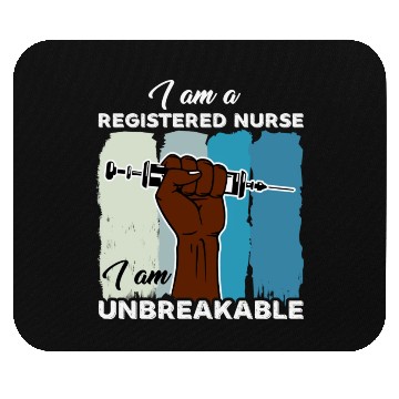 Discover Phenomenal Black Nurse Mouse Pads