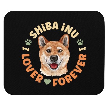 Discover Shiba Inu Lover Forever Mouse Pads