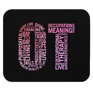 Discover Occupational Therapy Ot Mouse Pads
