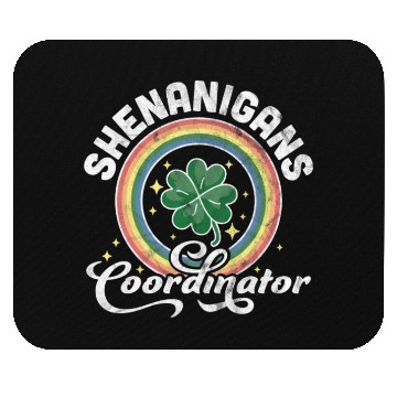 Discover Shenanigans Coordinator Teacher St Patrick'S Day Mouse Pads