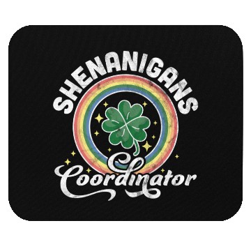 Discover Shenanigans Coordinator Teacher St Patrick'S Day Mouse Pads