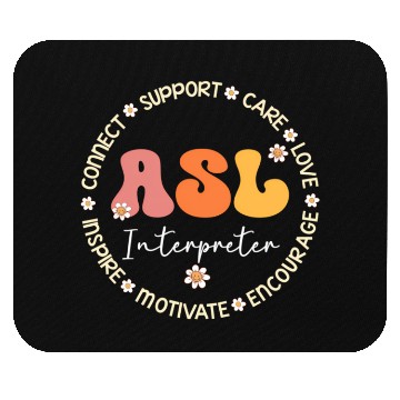 Discover Asl Interpreter Squad Appreciation Week Back To Sc Mouse Pads