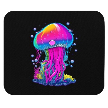 Discover Vibrant Jellyfish Colorful Mouse Pads