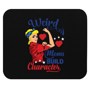 Discover groovy weird moms build character Mouse Pads