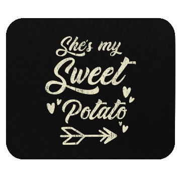 Discover She My Sweet Potato Mouse Pads