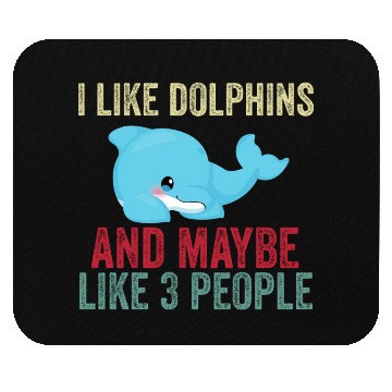Discover Dolphin Lover Mouse Pads