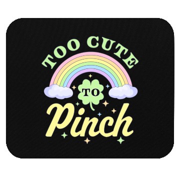 Discover Saint Patricks Day Rainbow Lucky Clover Mouse Pads