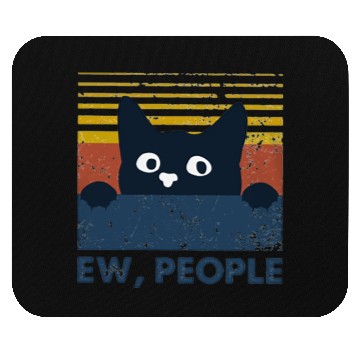 Discover Ew people cat funny gifts Mouse Pads