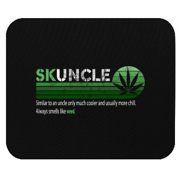 Discover SKUNKLE SKUNCLE UNCLE WEAR Mouse Pads