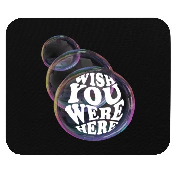 Discover word bubble Mouse Pads