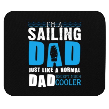Discover Cool Sailing Dad Mouse Pads