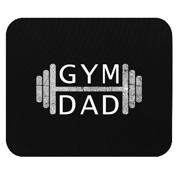 Discover Gym Dad Mouse Pads