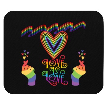 Discover LOVE IS LOVE Mouse Pads