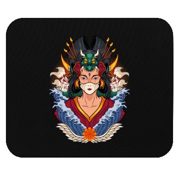 Discover Kimono Geisha Mouse Pads