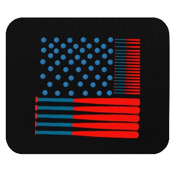 Discover Baseball Stars & Stripes: A Patriotic Swing Mouse Pads