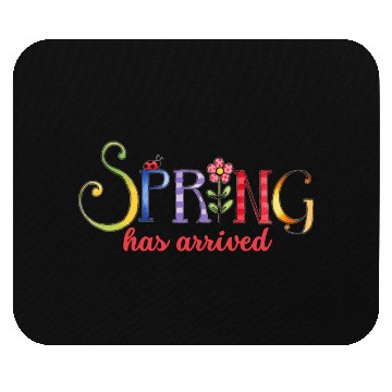 Discover Spring Has Arrived Spring Season Mouse Pads