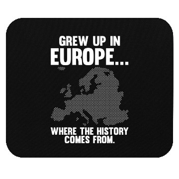 Discover Europe Historian Joke For History Teacher And Mouse Pads