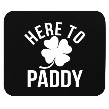 Discover Here To Paddy Shamrock St Patrick'S Mouse Pads