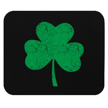 Discover Huge Green St Patrick'S Shamrock Mouse Pads