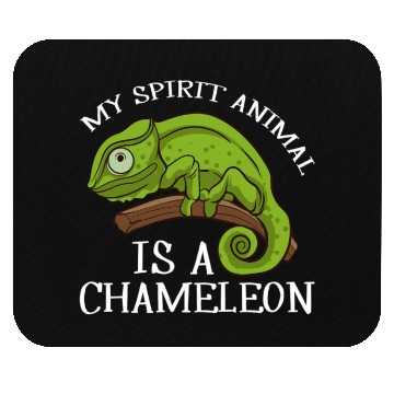 Discover My rit Animal Is A Chameleon Lizard Chameleon Mouse Pads