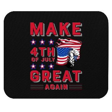 Discover Make 4th of July great again Mouse Pads