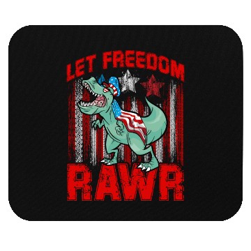 Discover Let Freedom Rawr Mouse Pads