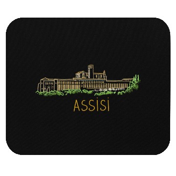 Discover Assisi City Italy Souvenir For Mouse Pads