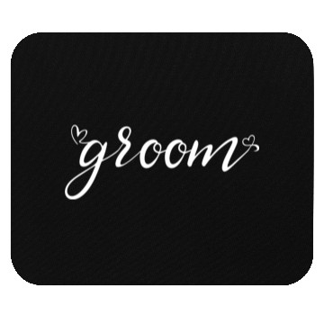 Discover Groom And Bride Wedding Just Married Mouse Pads
