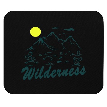 Discover Wilderness Hiking Nature Lover Mouse Pads