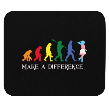 Discover Gay Pride LGBT Human Evolution Gay Mouse Pads