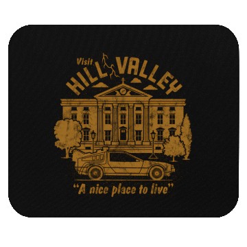 Discover Back To The Future Visit Hill Valley A e Place To Mouse Pads