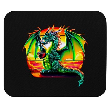 Discover Coffee Dragon Mouse Pads